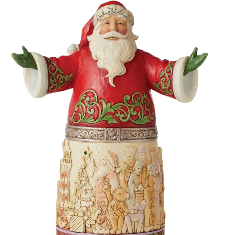 Jim Shore 20th Anniversary Santa Figurine